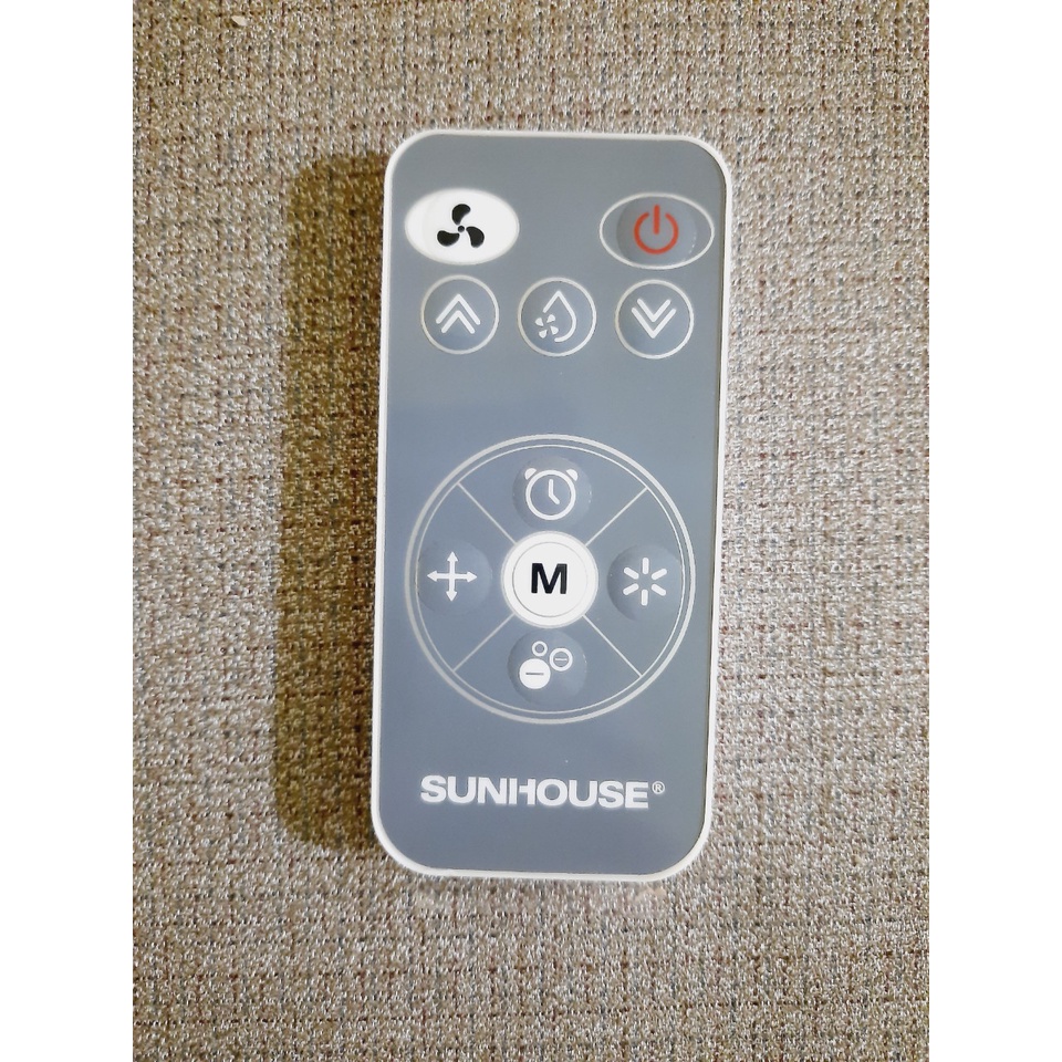 Remote Điều khiển từ xa quạt điều hòa Sunhouse SHD7718- Hàng chính hãng mới 100% Tặng kèm Pin