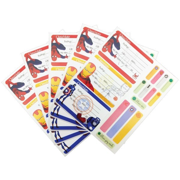 Nhãn vở Classmate Superkid CL-NT227