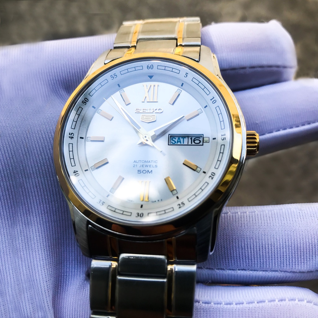 Đồng hồ nam Seiko  - Máy Cơ , Mặt kính Sapphire Bảo hành 12 Tháng
