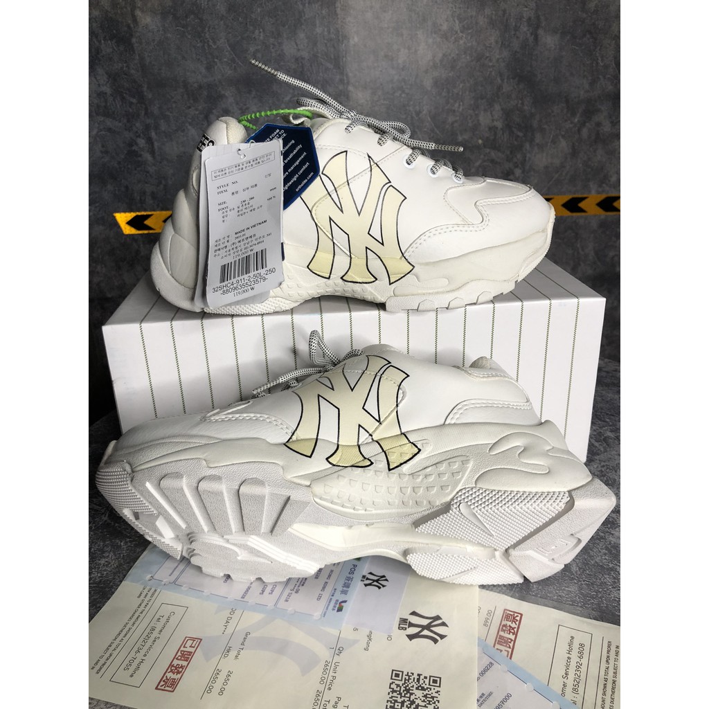Giày NY Giày thể thao nam, nữ đủ size/ Sneaker Ny vàng