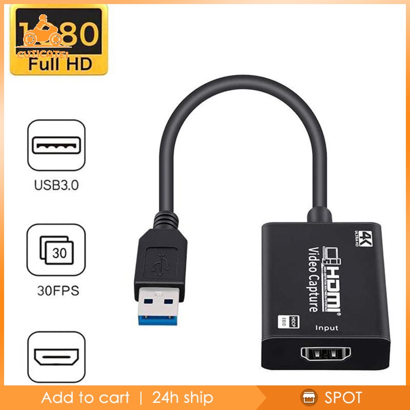 Máy Ghi Hình Live Stream Video Hd Chuyển Đổi 1) Sang Usb 3.0 4k Mới