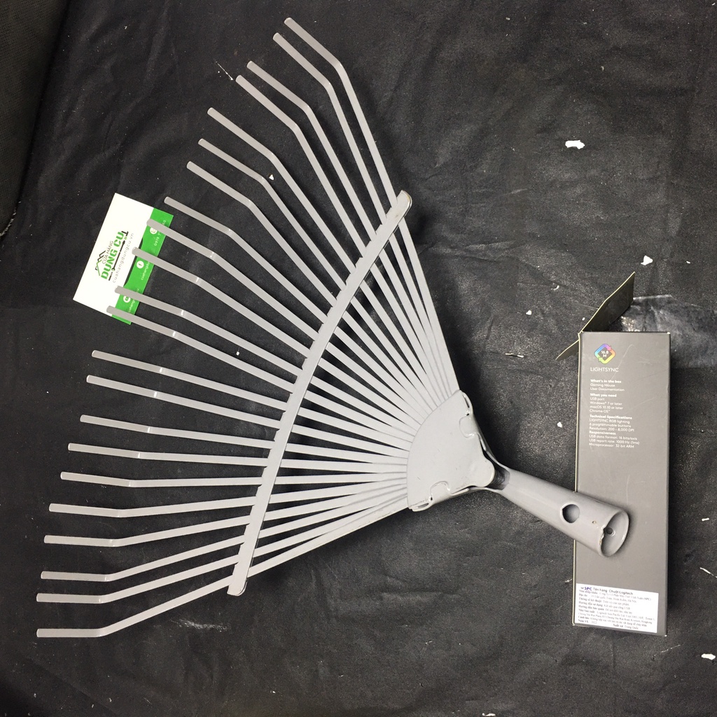 Đầu cào lá, cào cỏ 22 răng bằng thép