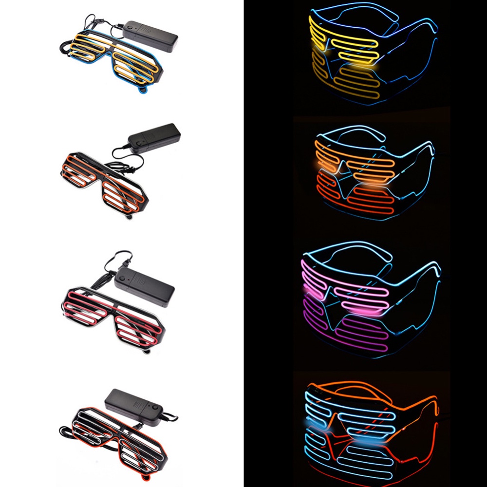 Đèn LED chiếu sáng cho bữa tiệc Halloween ĐÈN LED không dây phát sáng kính tiệc KTV bar bùng nổ đèn đêm đỏ nhảy múa kính chợ đêm bày hàng