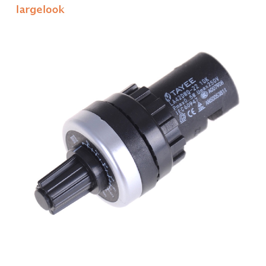 Bộ Chiết Áp Chuyển Đổi 10K LA42DWQ-22 22mm Màu Đen Chất Lượng Cao