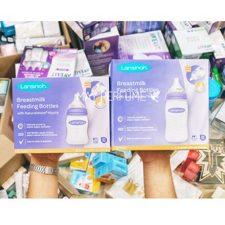Bình sữa lansinoh momma 160ml - 240ml