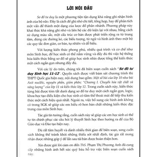 Sơ Đồ Tư Duy Sinh Học 11-12
