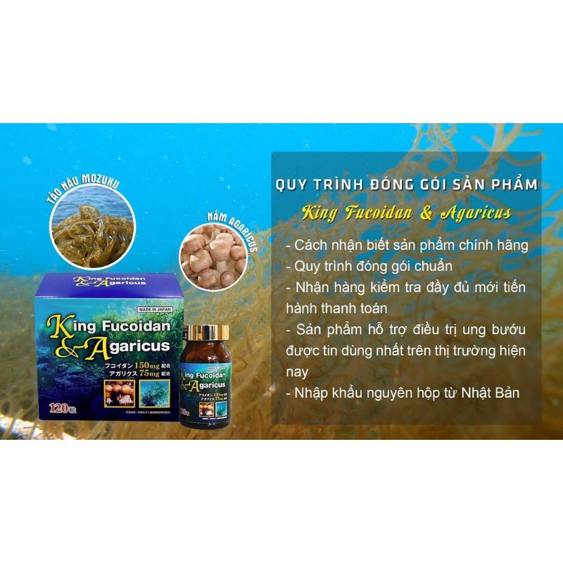 King Fucoidan Nhật Bản Hộp 30 viên