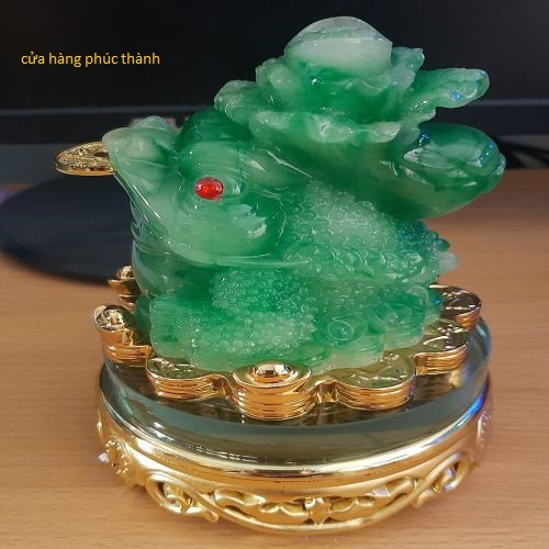 Cóc Thiềm Thừ xanh củ cải