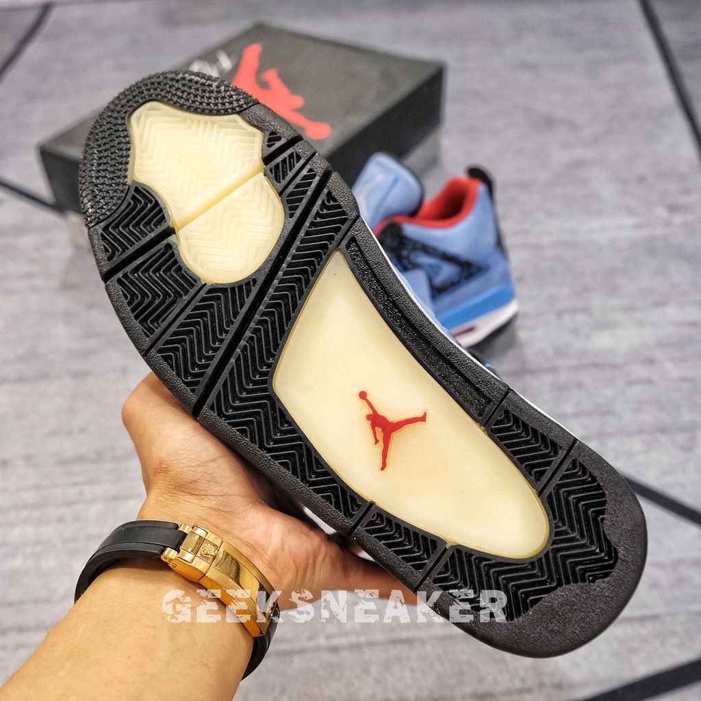 [GeekSneaker] Giày Sneaker Jordan 4 x Travis Scott