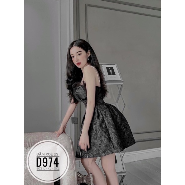 Bigsize Đầm xoè 2S D974