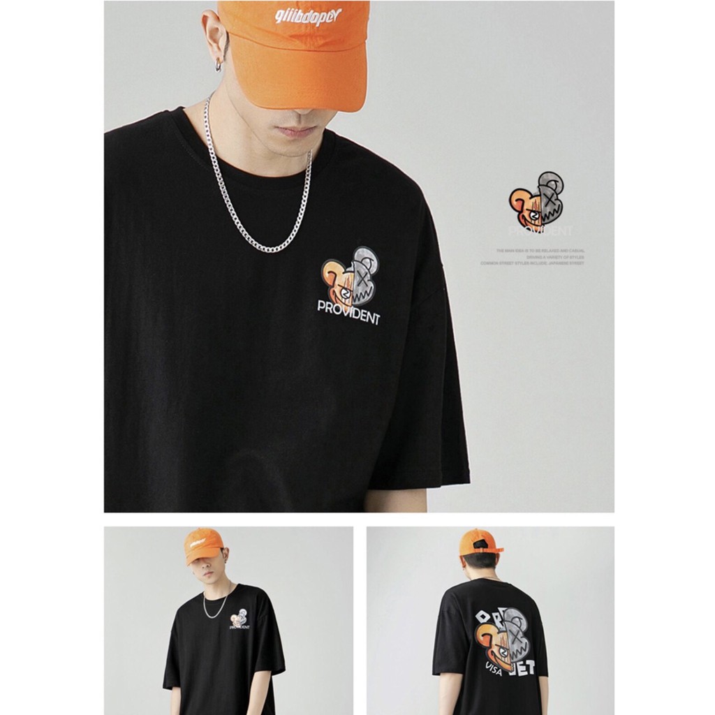 Áo thun tay lỡ.Hình Chuột Jet. Phông Unisex nam nữ. Cotton oversize form rộng CZ065