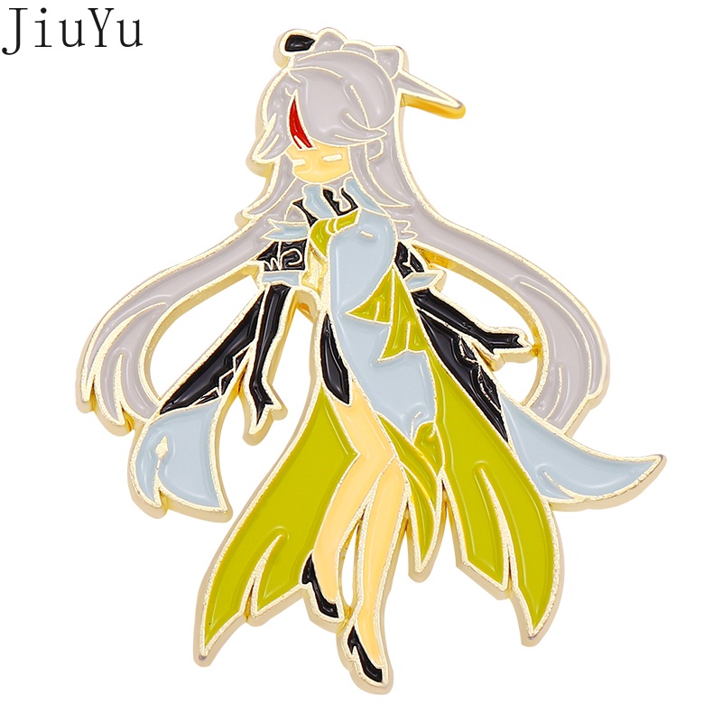 Huy Hiệu Cài Áo Hình Hoạt Hình Anime Dễ Thương