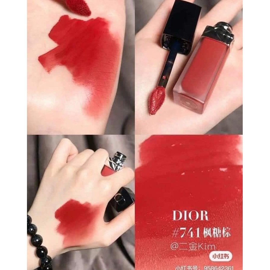 Son kem dior Rouge Dior Forever Liquid 999, son dior chính hãng