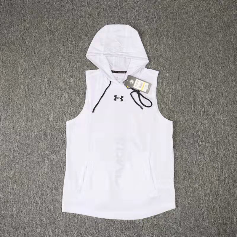 Áo Thun Thể Thao Sát Nách Có Mũ Trùm Đầu Dáng Rộng Mau Khô Thời Trang Cho Nam