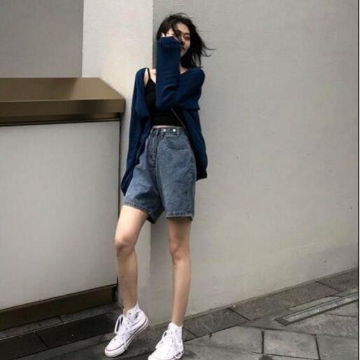Quần shorts jean nữ Ulzzang Quảng Châu | BigBuy360 - bigbuy360.vn