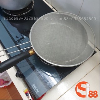 đậy chảo chống dầu mỡ bắn size 33cm