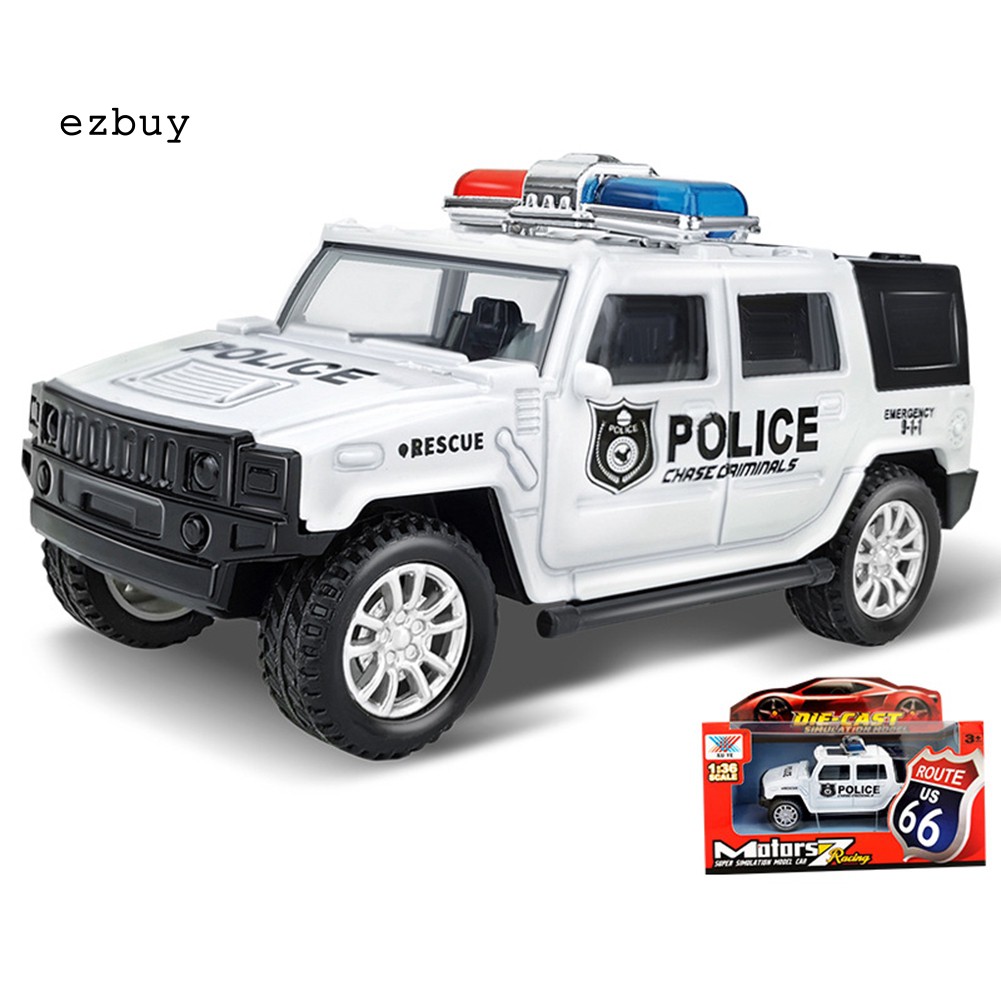 Mô Hình Xe Cảnh Sát Đồ Chơi Tỉ Lệ 1/36