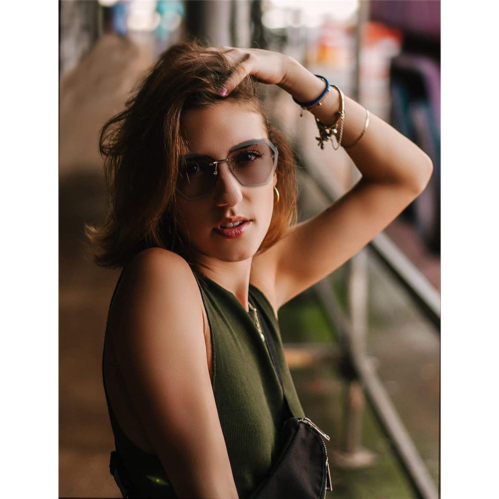 Kính Mát Không Gọng Thời Trang Cho Nữ