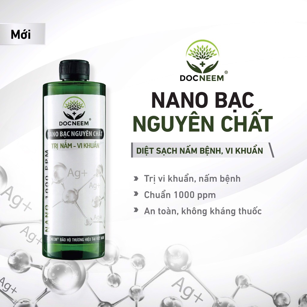 Nano bạc Docneem nguyên chất