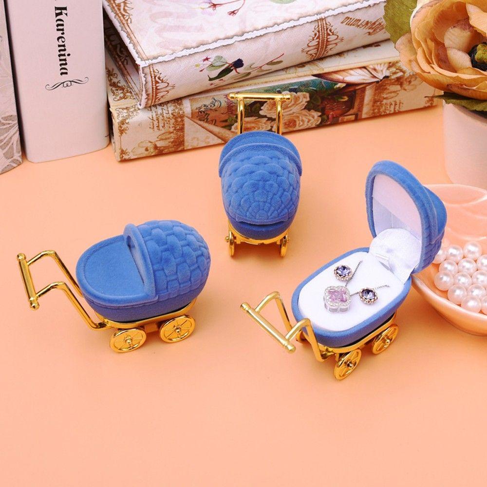 Giá Đỡ Trưng Bày Nhẫn Bằng Nhung Gắn Xe Đẩy Em Bé Tiện Dụng