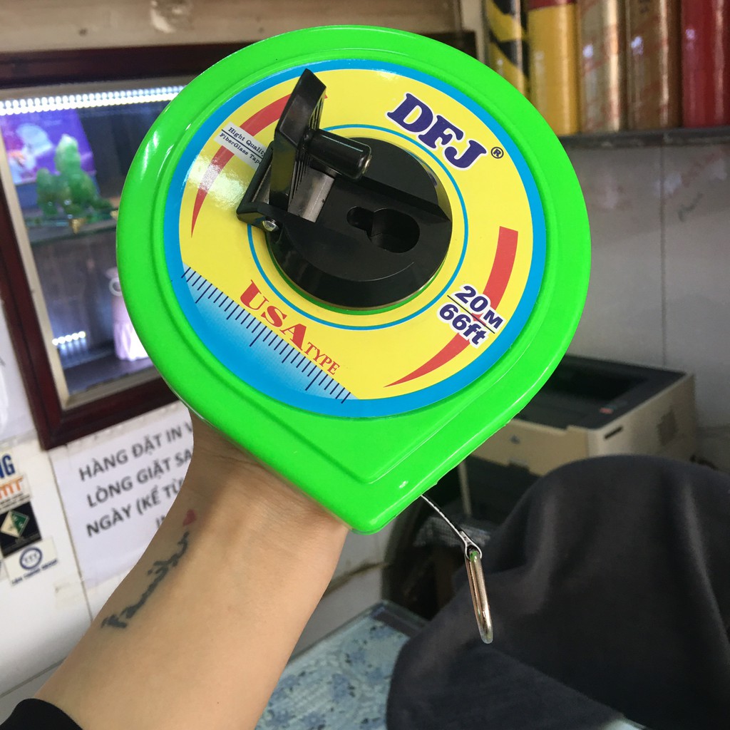 Thước cuộn vải 20m