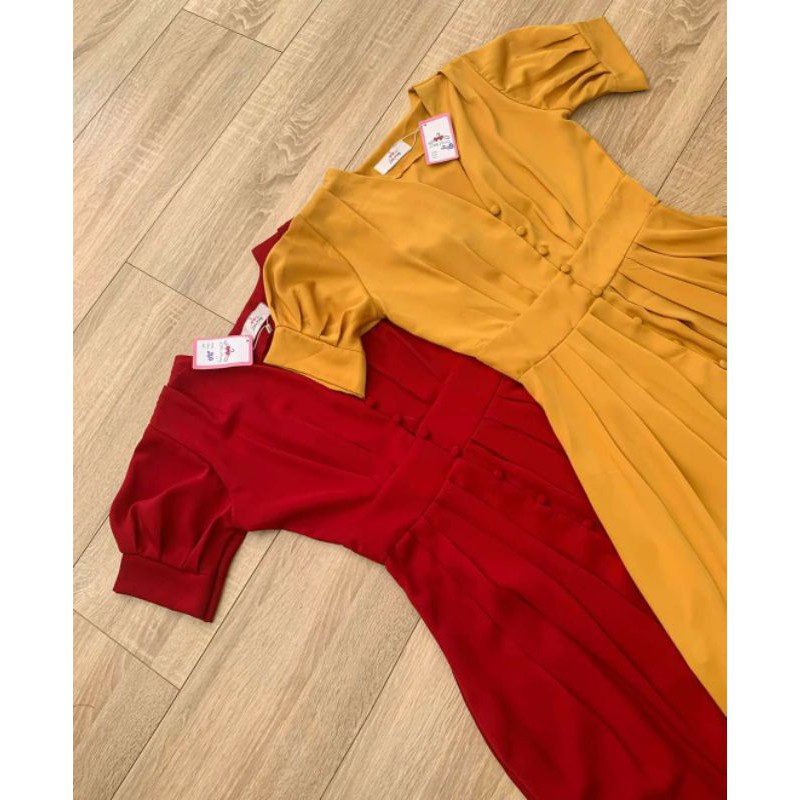 ĐẦM MIDI NÚT BỌC 2M