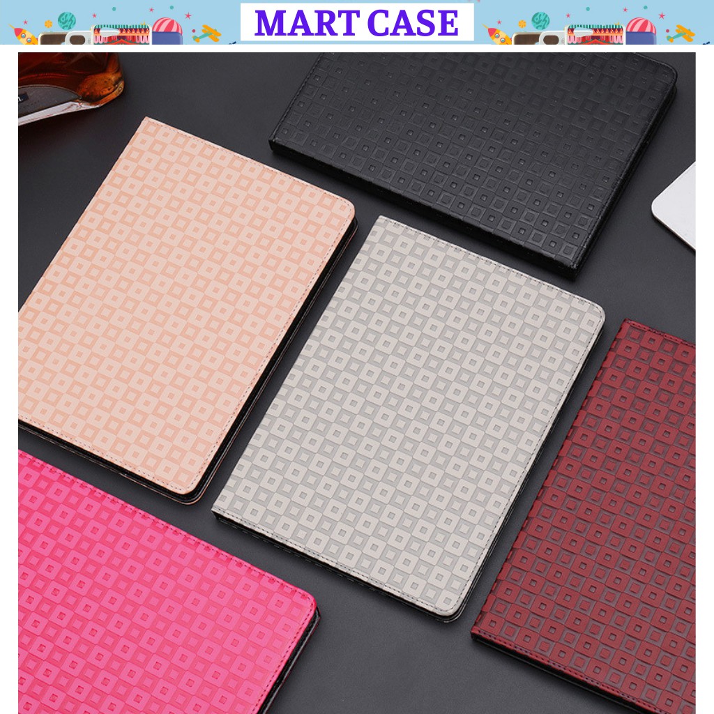 Bao da ipad in hình ô Vuông 3D cực đẹp ốp ipad Pro 11''/9.7/10.5/10.2 gen 7/8...MART CASE
