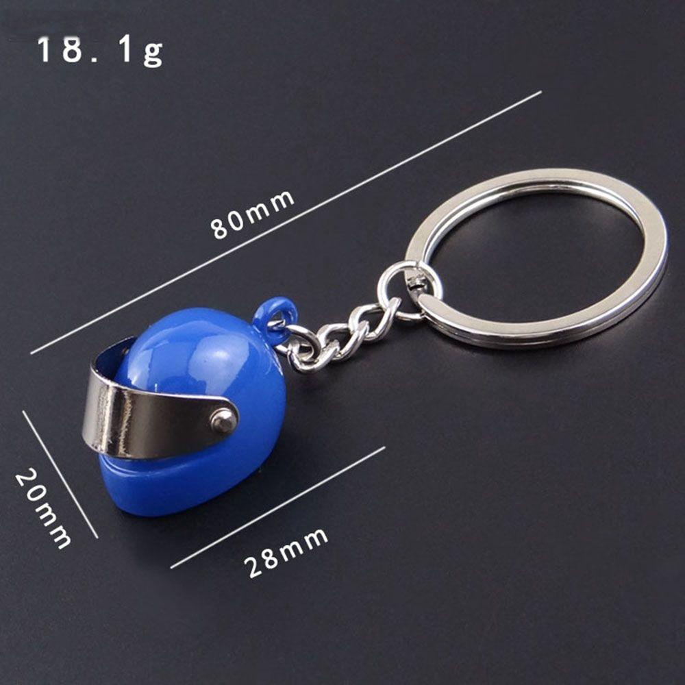 LANFY Móc Khóa Hình Xe Máy Và Nón Bảo Hiểm Dễ Thương