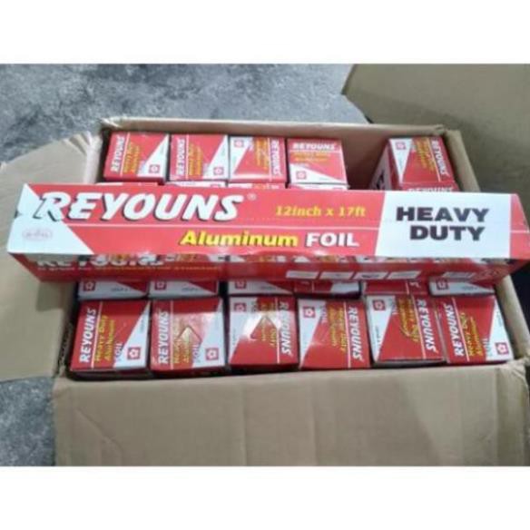 (Combo 6 cuộn)Giấy bạc nướng Reyouns 30cm x 5m