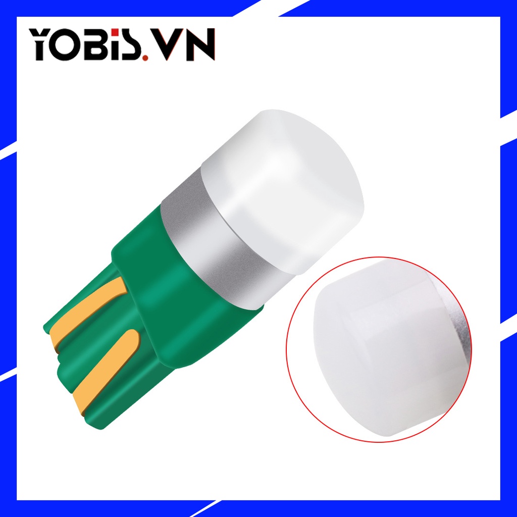 Bóng đèn LED T10 siêu sáng 12V T10  W5W 3030 1SMD dành cho xe hơi