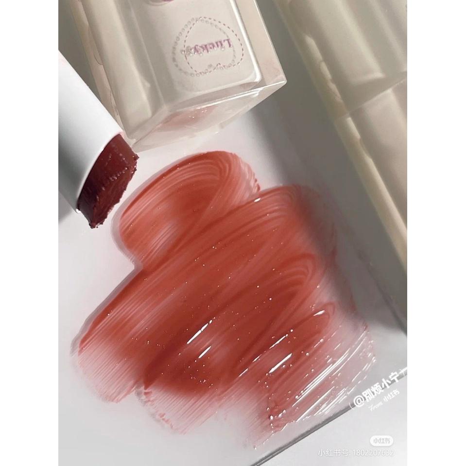 Son Dưỡng có màu GOGO TALES Luck Bear GT381 Son Gấu May mắn mềm mượt bóng dễ lên màu mùi dễ chịu chính hãng