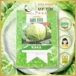 Hạt Giống Bắp Cải Lai F1 KAKA gói 0,5gr Chịu Nhiệt Tốt