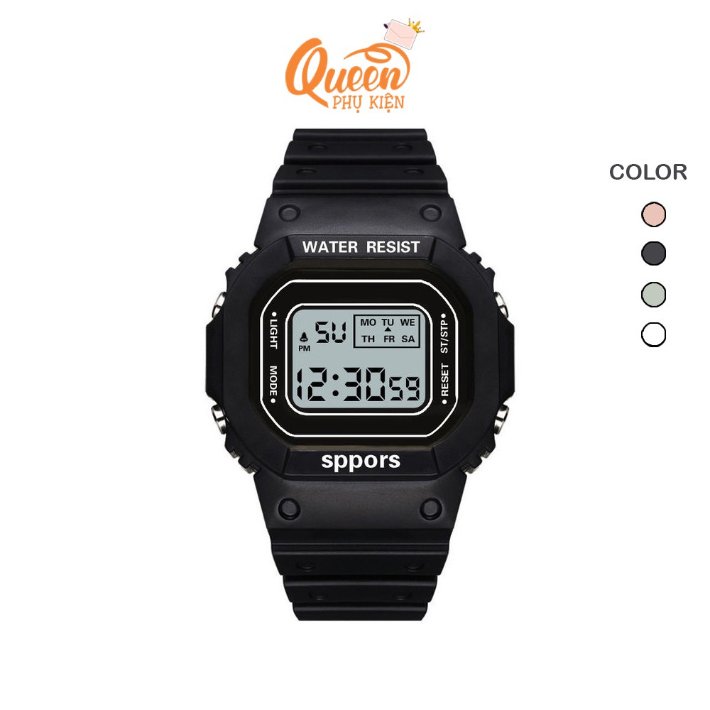 Đồng Hồ Thể Thao Nam Nữ TAIXUN FASHION SPORT Mặt Vuông Siêu Đẹp