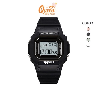 Đồng Hồ Thể Thao Nam Nữ TAIXUN FASHION SPORT Mặt Vuông Siêu Đẹp