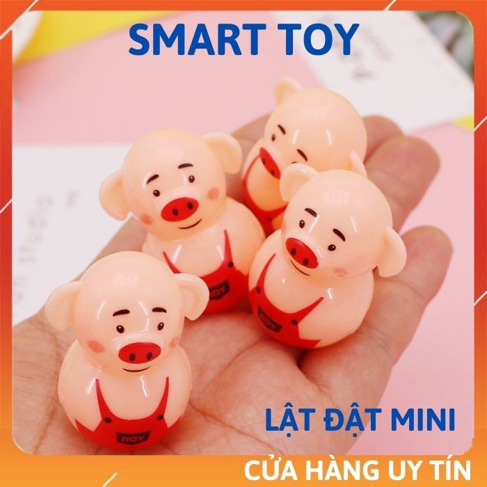 Đồ chơi trẻ em lật đật heo con mini dễ thương dành cho bé trai bé gái từ 3 tuổi Smart Toy (ST18)