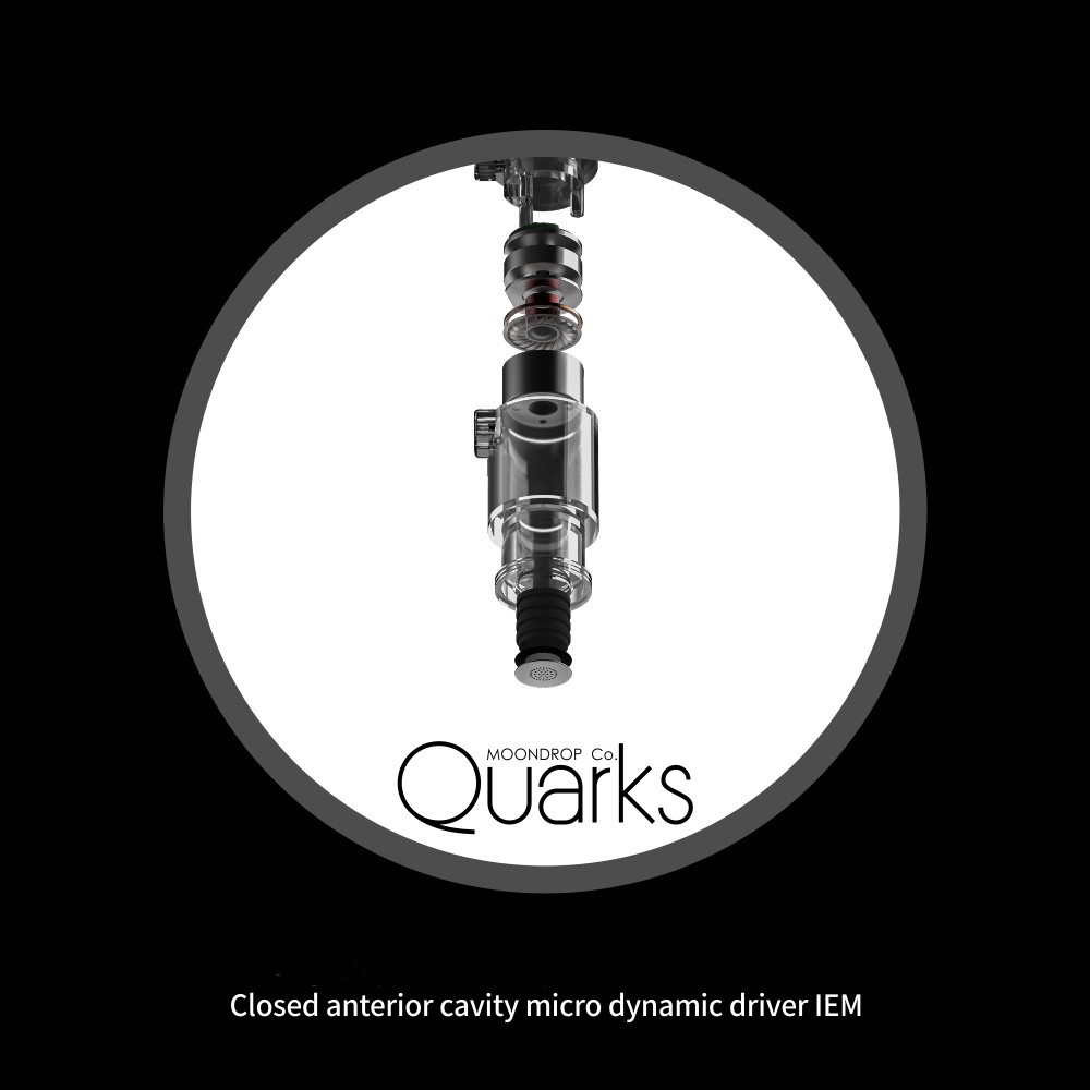 Tai Nghe Nhét Tai Moondrop Quarks IEMS 6mm Chất Lượng Cao