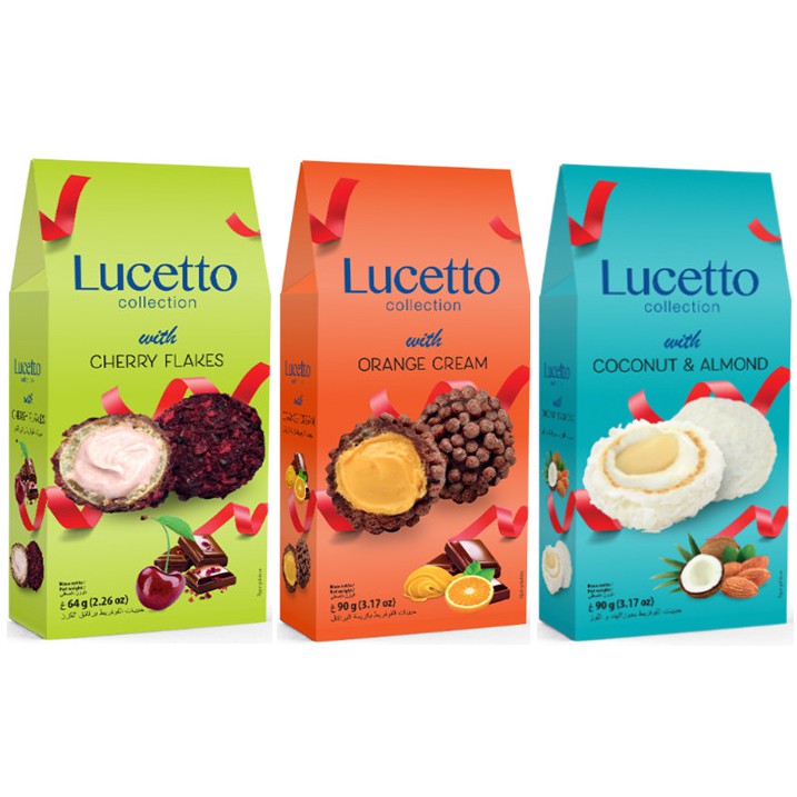 Kẹo Socola Lucetto Collection gói 90gr