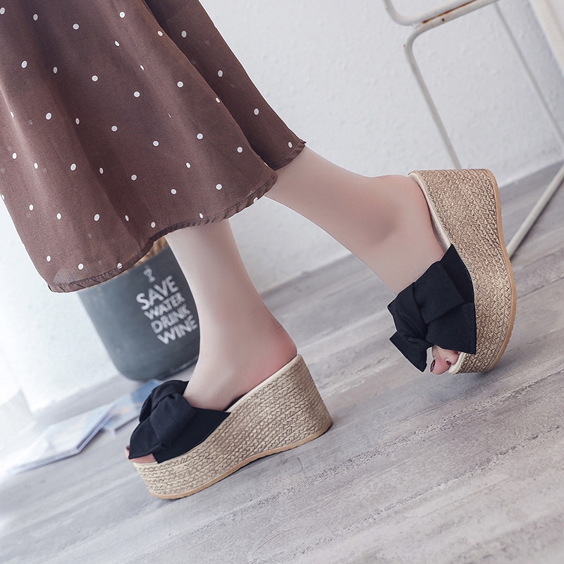 Dép sandal nữ đế xuồng mùa hè thời trang
