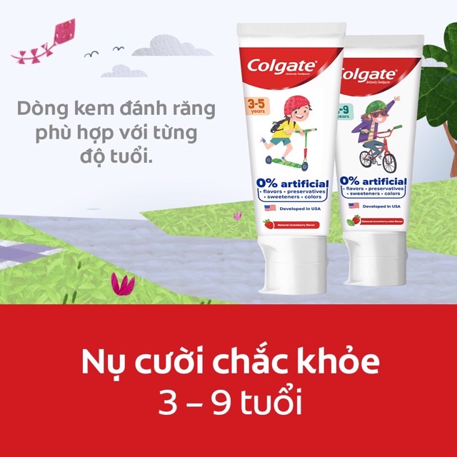 KEM ĐÁNH RĂNG COLGATE 80g DÀNH CHO TRẺ 6-9y