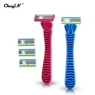 Dao cạo râu CkeyiN MT131 lưỡi dao 6 lớp linh hoạt thích hợp tẩy lông thủ công toàn thân