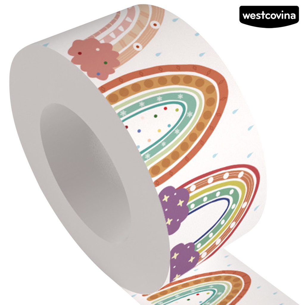 [Hot]✍1 Cuộn Giấy Dán Trang Trí Nhiều Màu Sắc Phong Cách Boho