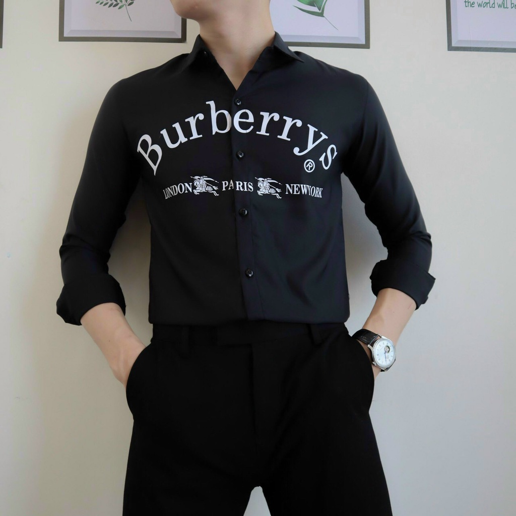Áo sơ mi nam dài tay Burberry Dehog Shop | NH100010