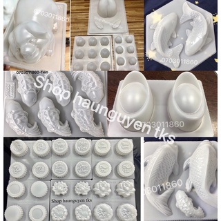 Khuôn làm xôi, rau câu 3D-4D,làm bánh trung thu,Làm thạch - nhiều mẫu