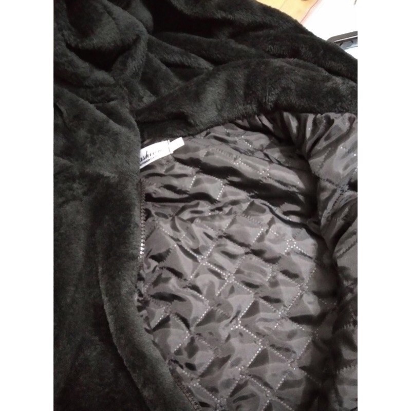 (có sẵn) Áo lông thú 2020 .2 màu be và đen .áo khoác lông