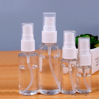 Chai xịt rỗng bằng nhựa trong suốt dung tích 30 / 50 / 100ml dùng đựng dung dịch