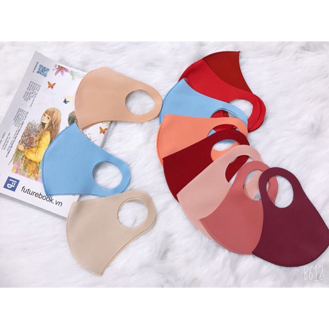Khẩu trang su thun 3D người lớn ít thấm nước tái sử dụng nhiều lần | BigBuy360 - bigbuy360.vn
