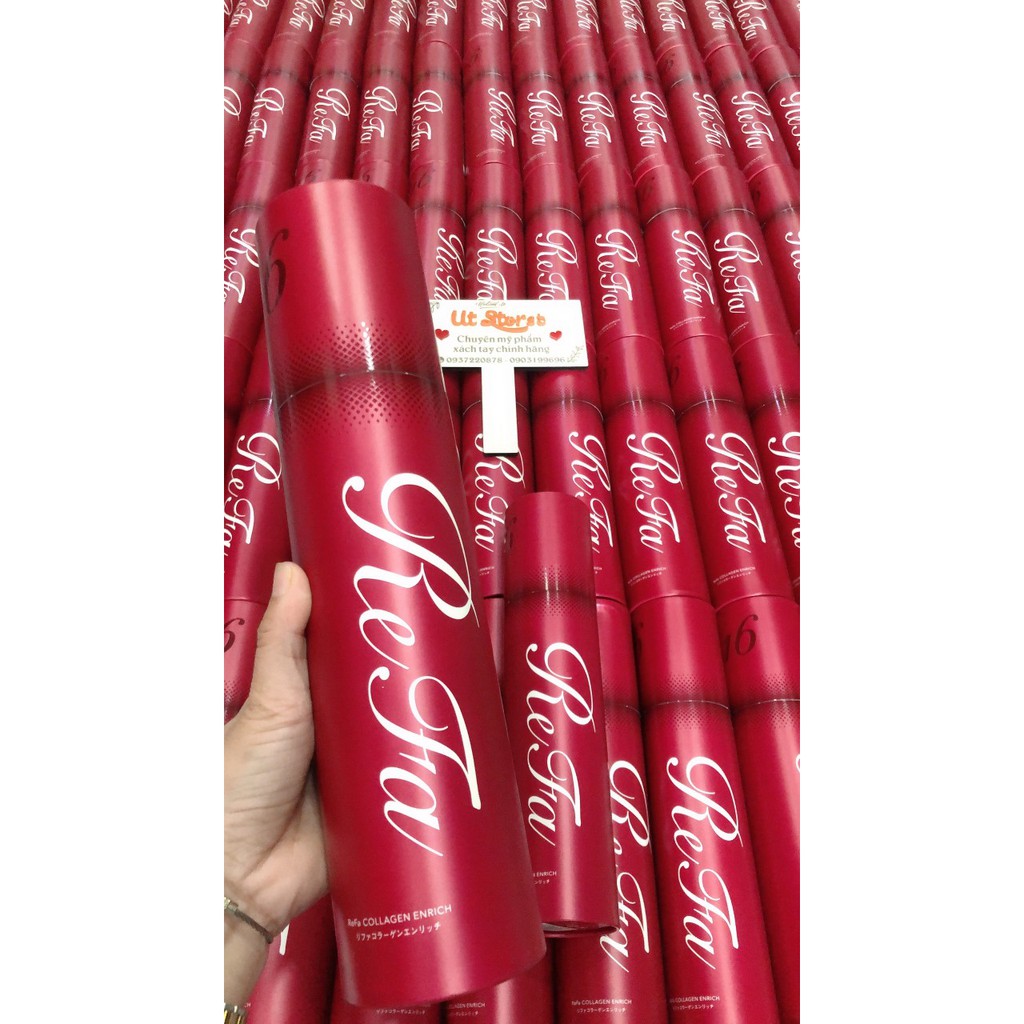 Nước uống collagen Refa enricher 16 giúp ngăn ngừa lão hoá và làm đẹp da- Út store