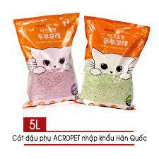 Cát Vệ Sinh Đậu Phụ Hàn Quốc AcroPet 5L