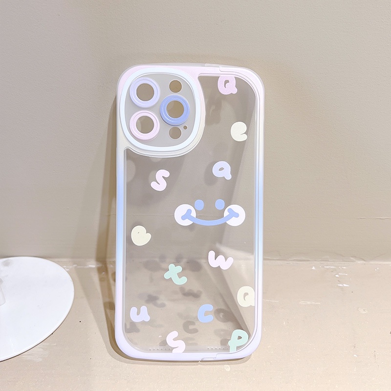 Ốp Điện Thoại Có Giá Đỡ Hình Mặt Cười Cho iphone7 / 7plus / 8 / 8plus / xs / 11 / 12 / 13 / 14 / pro / max / plus / promax