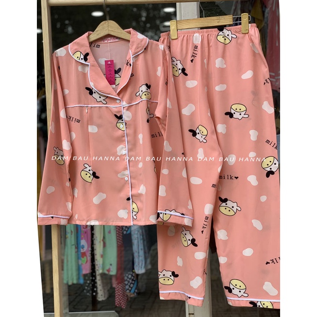 [TẶNG QUÀ] Đồ cho mẹ bầu và  sau sinh đồ dài có khóa cho bé ty có size 80kg vải lụa cotton cao cấp thoáng mát